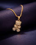 Κολιέ Bear Charm | Χρυσό Αρκουδάκι